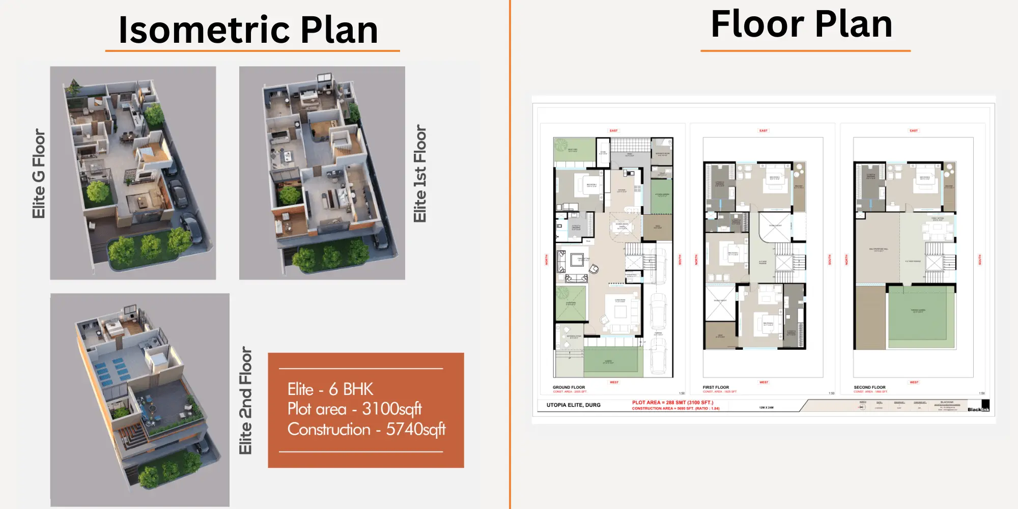 Utopia 6 BHK Floor Plan