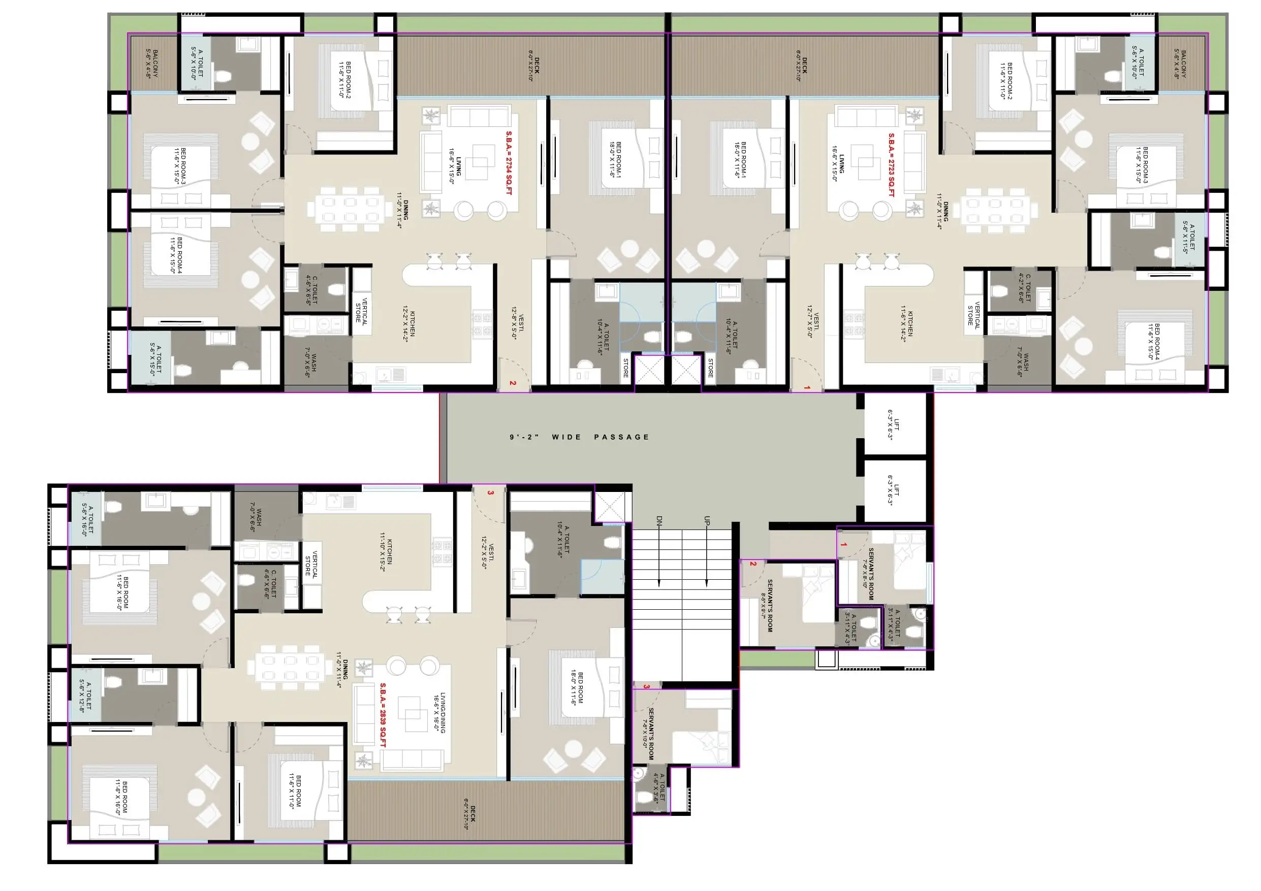 Utopia Apartment Floor Plan